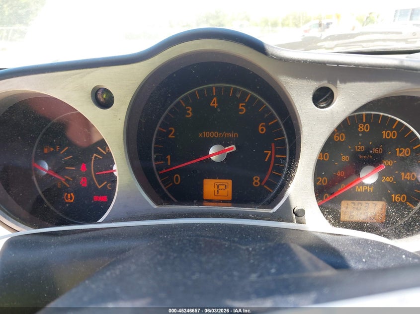 2006 Nissan 350z VIN JN1AZ36A36M450385 IAAI salvage auction — NORMAL WEAR, Nrc Lienholder Repossession Paperwork (Georgia), sold $875 on 2026-07-09 (photo 7)