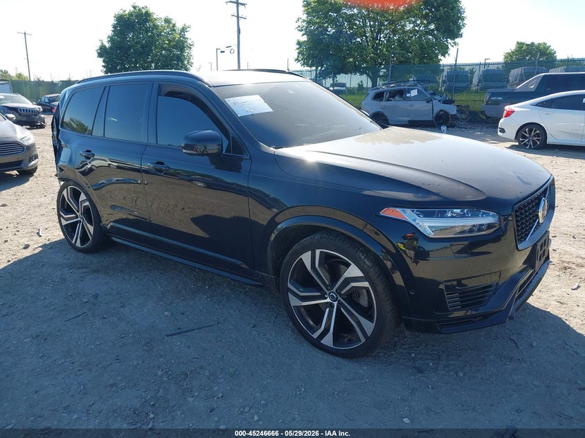 2022 Volvo Xc90 VIN YV4BR0CM9N1783380 IAAI salvage auction — RIGHT REAR, Salvage Title, sold $12,600 on 2026-08-07 (photo 1)