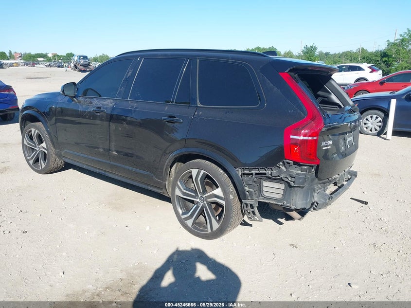 2022 Volvo Xc90 VIN YV4BR0CM9N1783380 IAAI salvage auction — RIGHT REAR, Salvage Title, sold $12,600 on 2026-08-07 (photo 3)