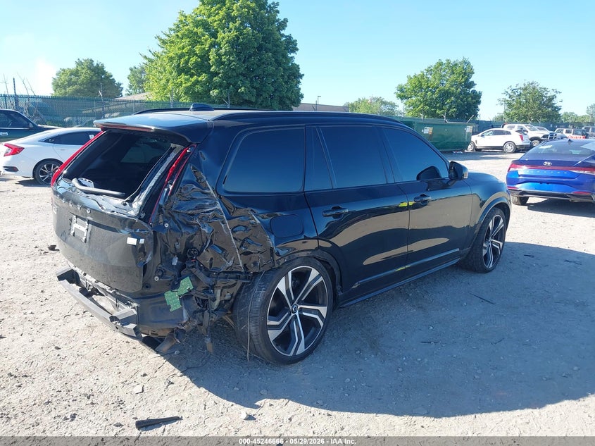 2022 Volvo Xc90 VIN YV4BR0CM9N1783380 IAAI salvage auction — RIGHT REAR, Salvage Title, sold $12,600 on 2026-08-07 (photo 4)