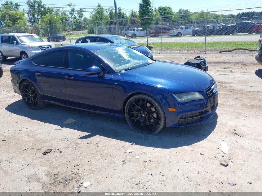2014 Audi S7 VIN WAUW2AFC9EN154404 IAAI salvage auction — FRONT END, Salvage (Virginia), sold $5,750 on 2026-07-28 (photo 1)