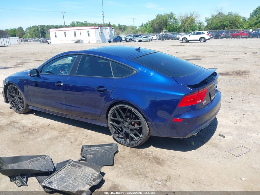 2014 Audi S7 VIN WAUW2AFC9EN154404 IAAI salvage auction — FRONT END, Salvage (Virginia), sold $5,750 on 2026-07-28 (photo 3)