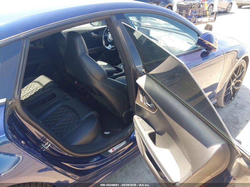 2014 Audi S7 VIN WAUW2AFC9EN154404 IAAI salvage auction — FRONT END, Salvage (Virginia), sold $5,750 on 2026-07-28 (photo 8)