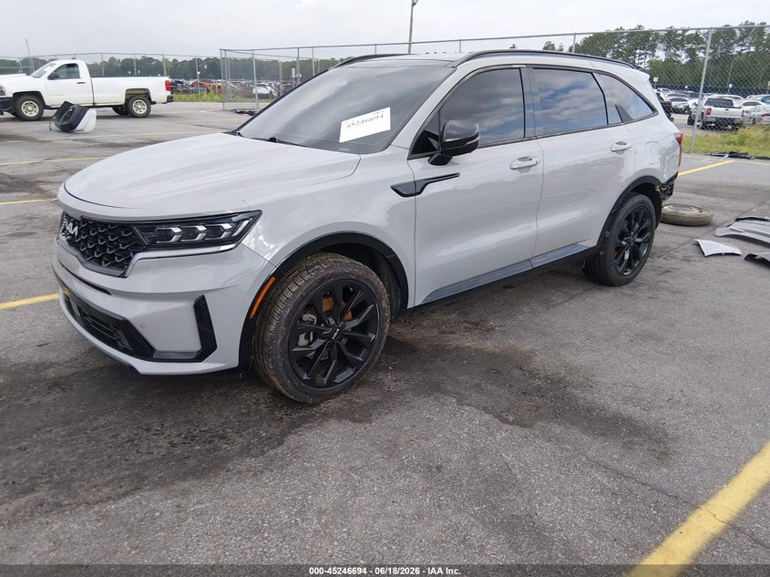 2022 Kia Sorento VIN 5XYRK4LFXNG101735 IAAI salvage auction — REAR END, Salvage (South Carolina), sold $6,700 on 2026-07-08 (photo 2)