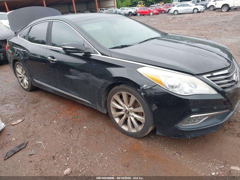 2016 Hyundai Azera VIN KMHFH4JG3GA529562 IAAI salvage auction — FRONT END, Salvage Title, sold $1,100 on 2026-07-08 (photo 1)