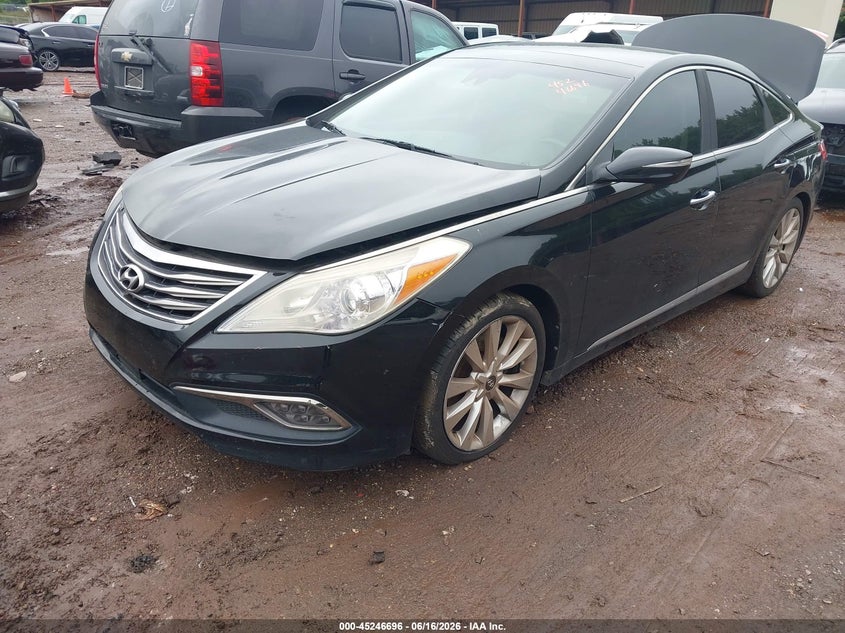 2016 Hyundai Azera VIN KMHFH4JG3GA529562 IAAI salvage auction — FRONT END, Salvage Title, sold $1,100 on 2026-07-08 (photo 2)