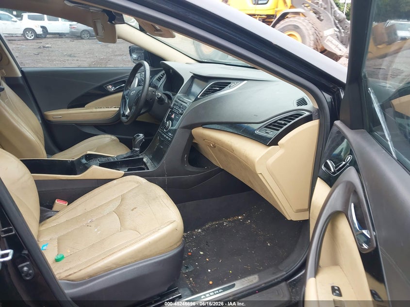 2016 Hyundai Azera VIN KMHFH4JG3GA529562 IAAI salvage auction — FRONT END, Salvage Title, sold $1,100 on 2026-07-08 (photo 5)