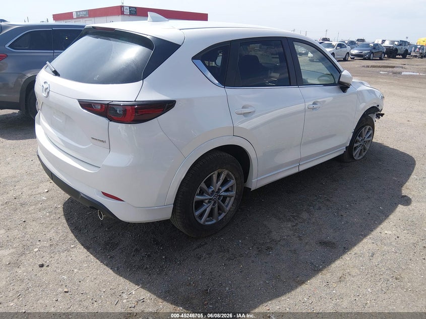 2025 Mazda Cx-5 VIN JM3KFBBL5S0713111 IAAI salvage auction — LEFT FRONT, Salvage Title, sold $5,800 on 2026-07-22 (photo 4)