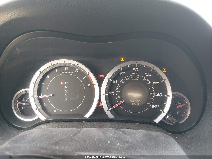 2010 Acura Tsx VIN JH4CU2F62AC028731 IAAI salvage auction — FRONT END, Salvage (Louisiana), sold $425 on 2026-07-27 (photo 7)