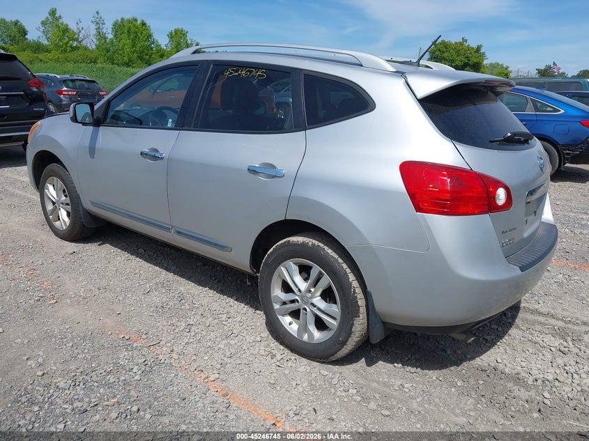 2012 Nissan Rogue VIN JN8AS5MV2CW717734 IAAI salvage auction — FRONT END, Salvage Title, sold $450 on 2026-07-16 (photo 3)