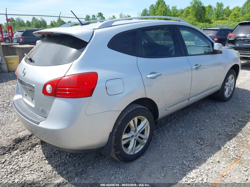 2012 Nissan Rogue VIN JN8AS5MV2CW717734 IAAI salvage auction — FRONT END, Salvage Title, sold $450 on 2026-07-16 (photo 4)