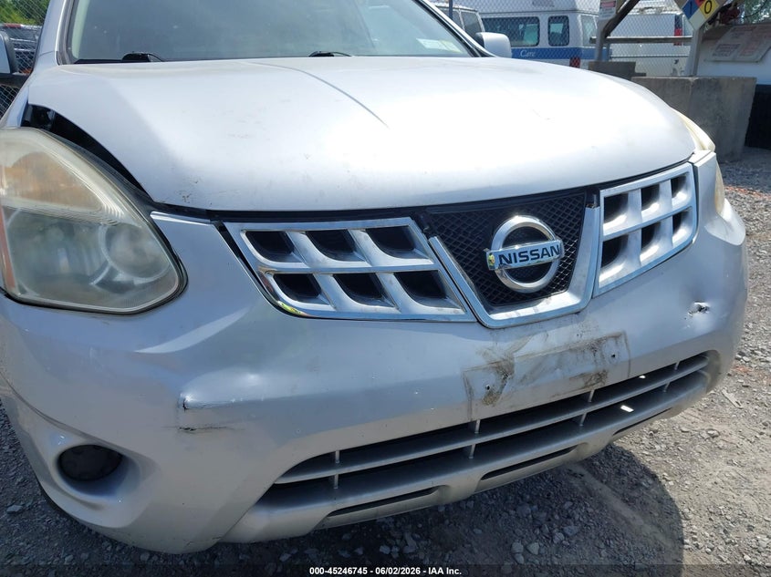 2012 Nissan Rogue VIN JN8AS5MV2CW717734 IAAI salvage auction — FRONT END, Salvage Title, sold $450 on 2026-07-16 (photo 6)