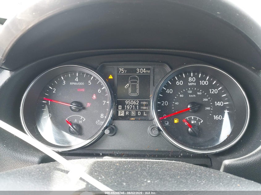 2012 Nissan Rogue VIN JN8AS5MV2CW717734 IAAI salvage auction — FRONT END, Salvage Title, sold $450 on 2026-07-16 (photo 7)