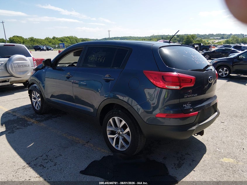 2016 Kia Sportage VIN KNDPBCACXG7865742 IAAI salvage auction — FRONT END, Salvage Title, sold $1,100 on 2026-07-16 (photo 3)