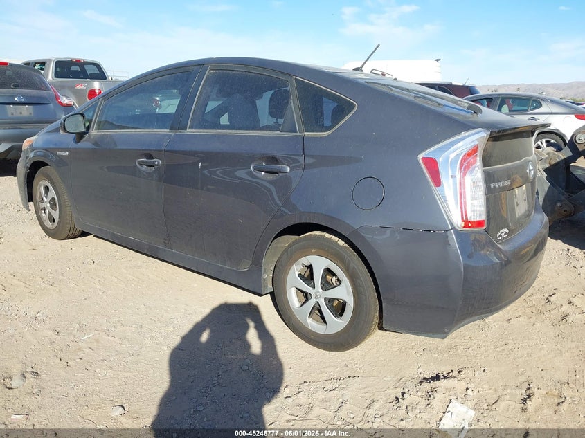2015 Toyota Prius VIN JTDKN3DU8F1889125 IAAI salvage auction — NORMAL WEAR, Clear-Dealer Only (Arizona), sold $1,500 on 2026-07-07 (photo 3)