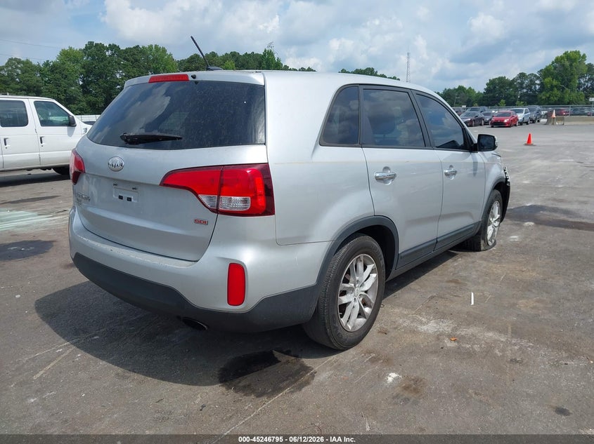 2014 Kia Sorento VIN 5XYKT4A67EG425789 IAAI salvage auction — FRONT END, Nrc Lienholder Repossession Paperwork (Georgia), sold $775 on 2026-07-08 (photo 4)