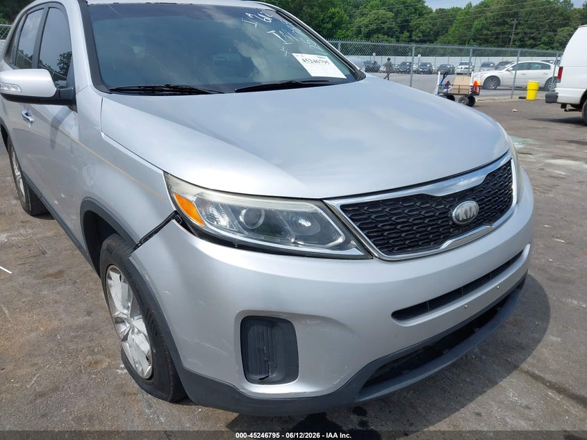 2014 Kia Sorento VIN 5XYKT4A67EG425789 IAAI salvage auction — FRONT END, Nrc Lienholder Repossession Paperwork (Georgia), sold $775 on 2026-07-08 (photo 6)