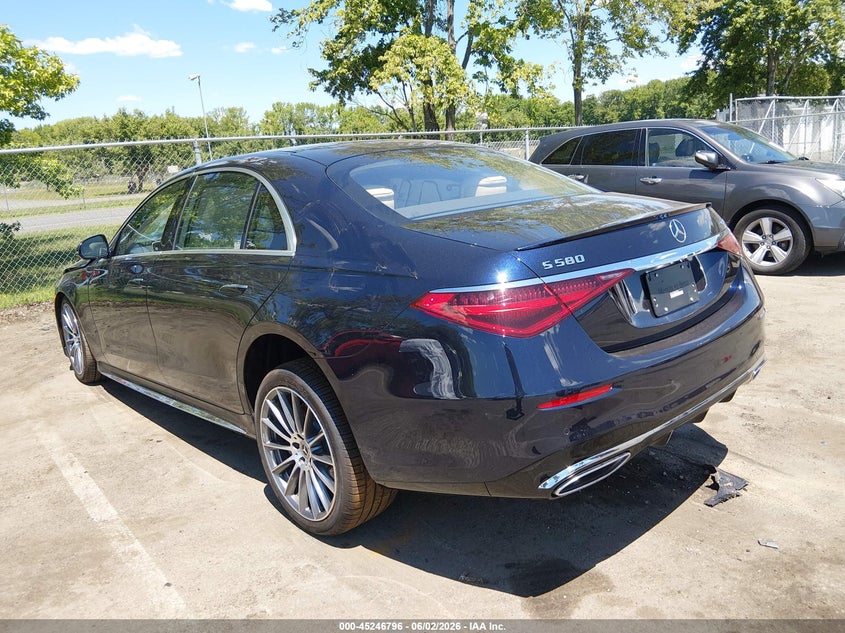 2024 Mercedes-benz S-klasse VIN W1K6G7GBXRA284384 IAAI salvage auction — FRONT END, Salvage (New Jersey), sold $38,950 on 2026-07-13 (photo 3)