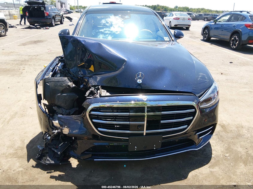 2024 Mercedes-benz S-klasse VIN W1K6G7GBXRA284384 IAAI salvage auction — FRONT END, Salvage (New Jersey), sold $38,950 on 2026-07-13 (photo 6)