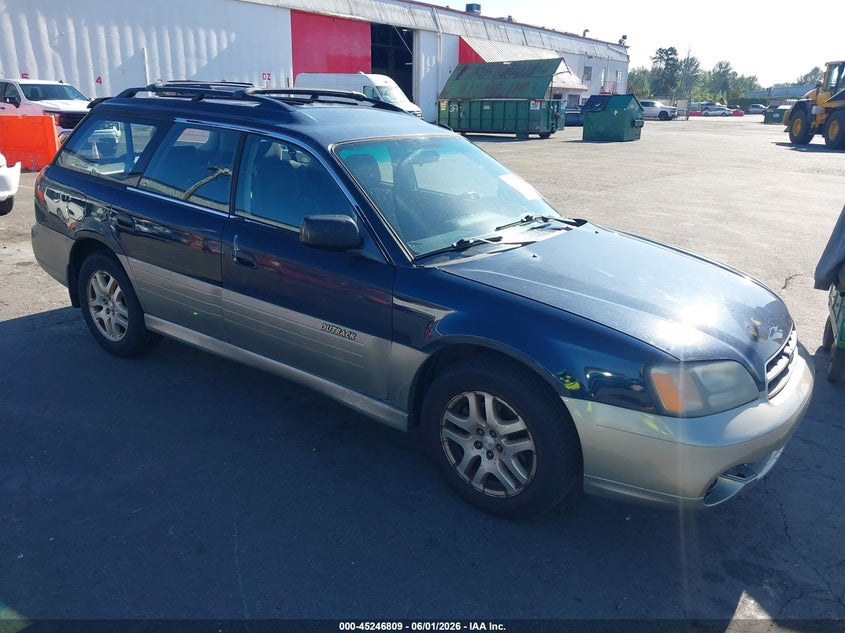 2001 Subaru Outback VIN 4S3BH665817626671 IAAI salvage auction — REAR END, Salvage (Oregon), sold $250 on 2026-07-09 (photo 1)