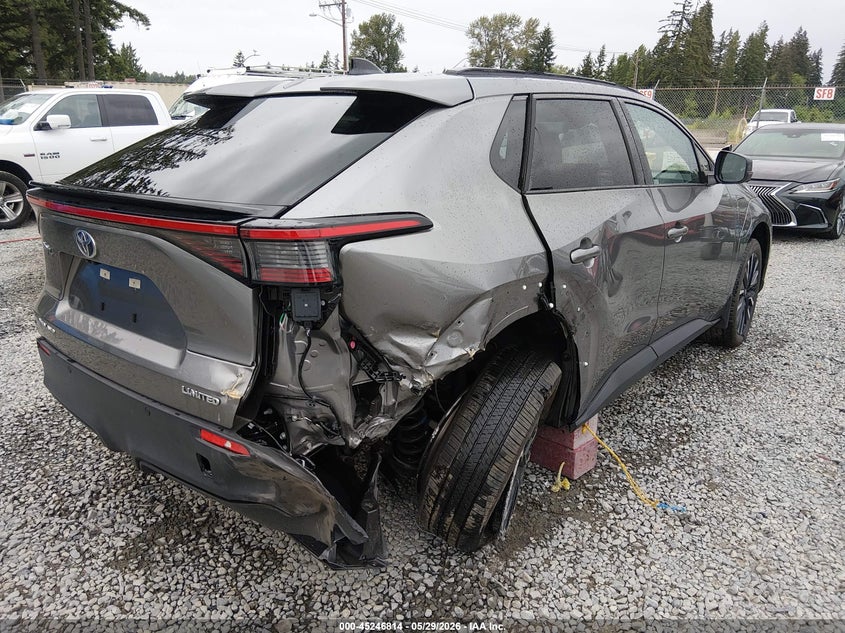 2026 Toyota Bz4x VIN JTMBDAFB6TA001793 IAAI salvage auction — REAR END, Salvage Title, sold $19,000 on 2026-07-22 (photo 4)
