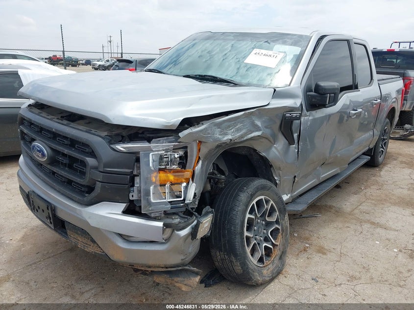 2023 Ford F-150 VIN 1FTEW1CP5PKG23504 IAAI salvage auction — LEFT FRONT, Salvage Title, sold $7,900 on 2026-07-28 (photo 2)