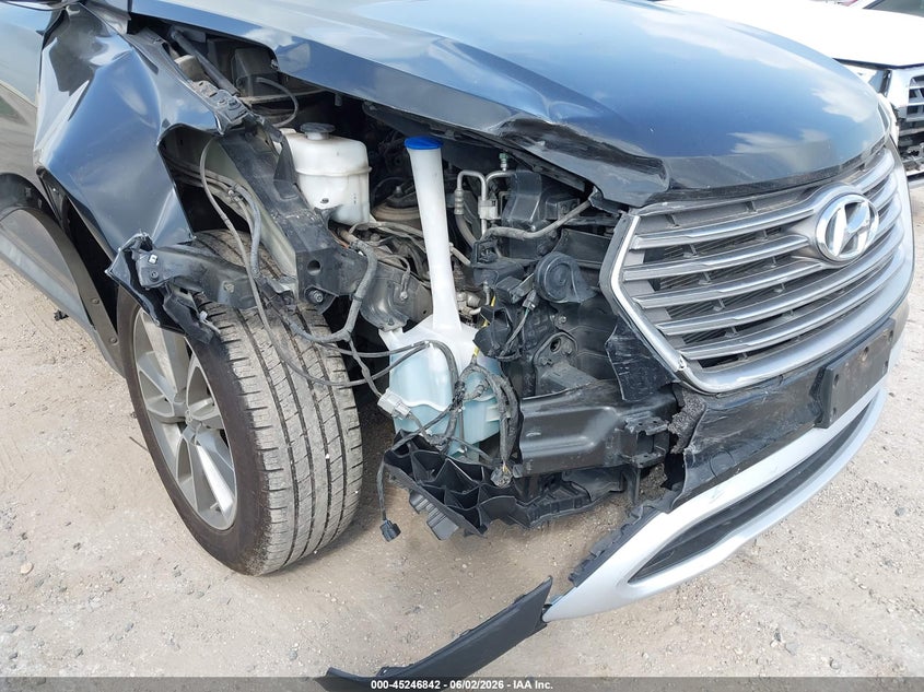 2018 Hyundai Santa fe VIN KM8SM4HF6JU282261 IAAI salvage auction — RIGHT FRONT, Salvage Title, sold $3,100 on 2026-07-20 (photo 6)