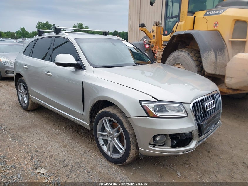2015 Audi Q5 VIN WA1LFAFP5FA100811 IAAI salvage auction — FRONT END, Salvage Title, sold $4,050 on 2026-07-13 (photo 1)