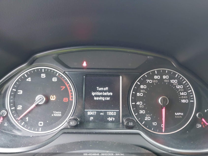 2015 Audi Q5 VIN WA1LFAFP5FA100811 IAAI salvage auction — FRONT END, Salvage Title, sold $4,050 on 2026-07-13 (photo 7)