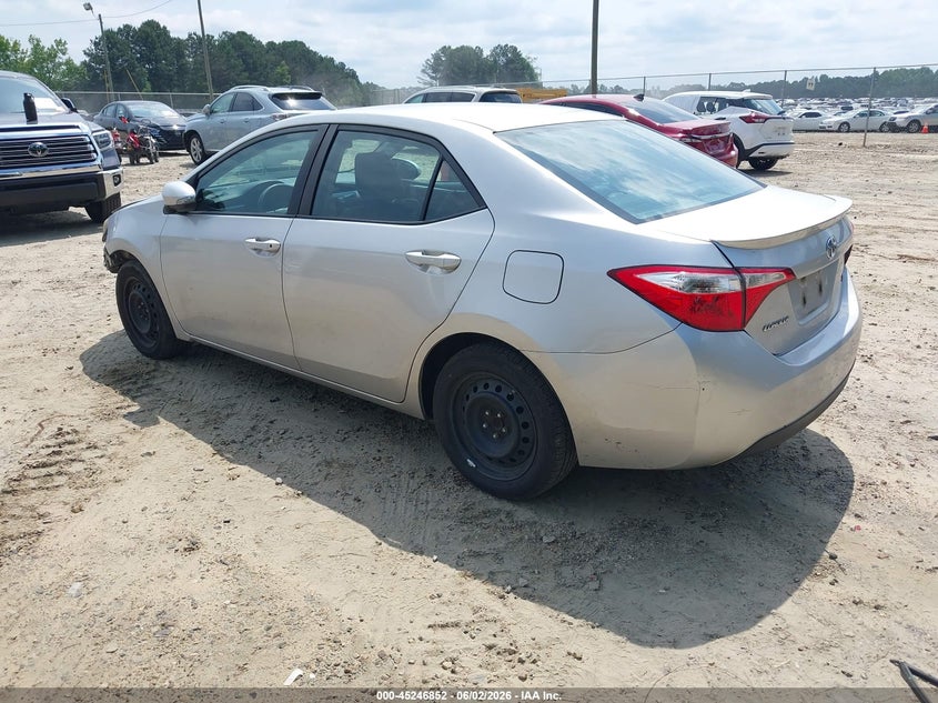 2016 Toyota Corolla VIN 5YFBURHEXGP387044 IAAI salvage auction — FRONT END, Salvage Title, sold $1,750 on 2026-07-26 (photo 3)
