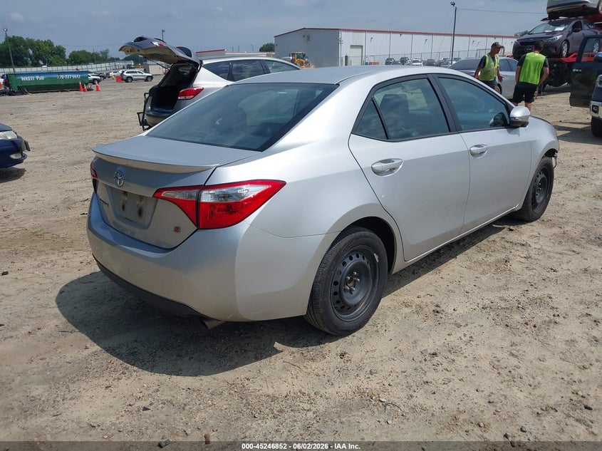 2016 Toyota Corolla VIN 5YFBURHEXGP387044 IAAI salvage auction — FRONT END, Salvage Title, sold $1,750 on 2026-07-26 (photo 4)