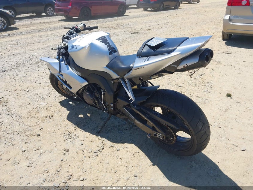 2007 Honda Cbr1000 VIN JH2SC57007M307939 IAAI salvage auction — FRONT END, Clear (Virginia), sold $25 on 2026-07-27 (photo 3)