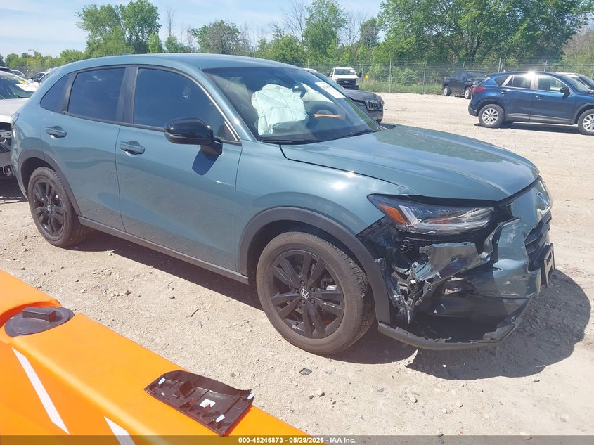 2026 Honda Hr-v VIN 3CZRZ2H52TM702566 IAAI salvage auction — FRONT END, Salvage Title, sold $6,600 on 2026-07-23 (photo 1)