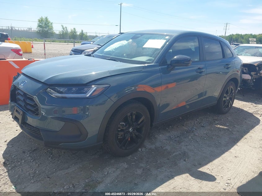 2026 Honda Hr-v VIN 3CZRZ2H52TM702566 IAAI salvage auction — FRONT END, Salvage Title, sold $6,600 on 2026-07-23 (photo 2)