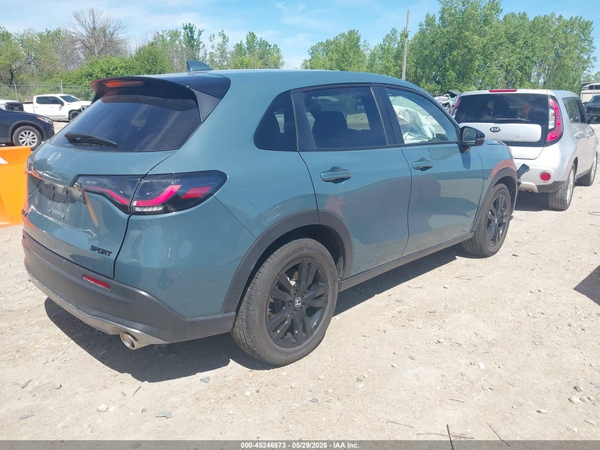 2026 Honda Hr-v VIN 3CZRZ2H52TM702566 IAAI salvage auction — FRONT END, Salvage Title, sold $6,600 on 2026-07-23 (photo 4)
