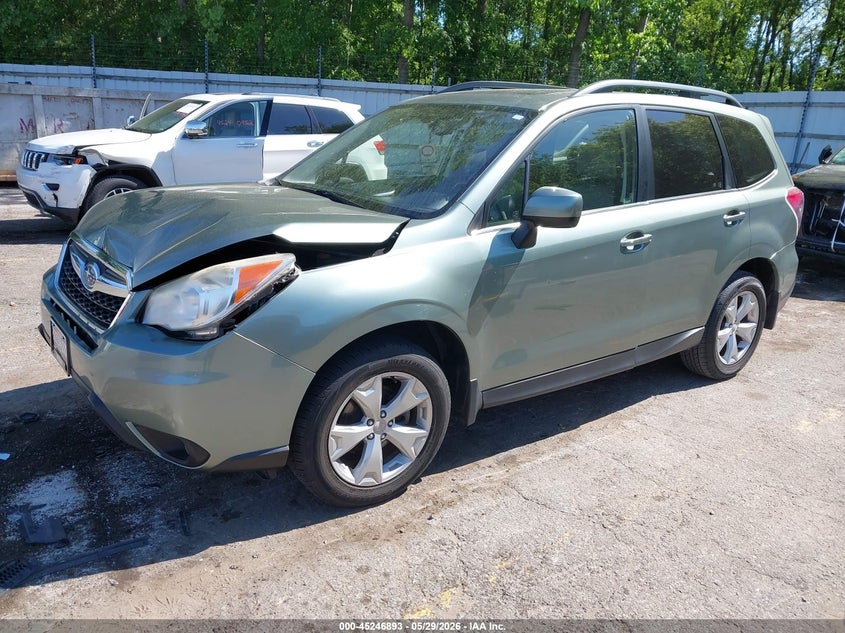 2015 Subaru Forester VIN JF2SJAKC8FH441714 IAAI salvage auction — FRONT END, Salvage Title, sold $1,700 on 2026-07-20 (photo 2)
