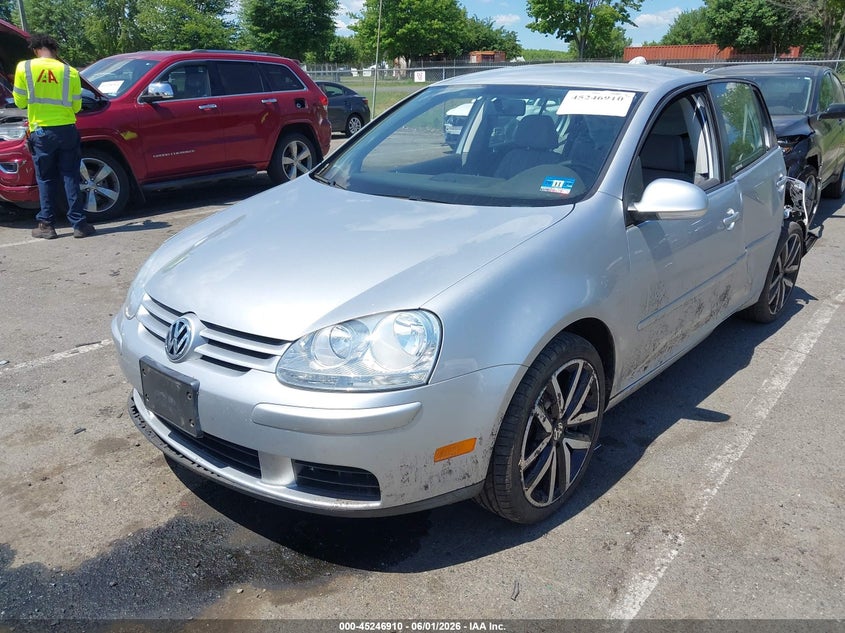 2007 Volkswagen Rabbit VIN WVWDS71K47W076073 IAAI salvage auction — REAR END, Salvage (New Jersey), sold $25 on 2026-07-20 (photo 2)