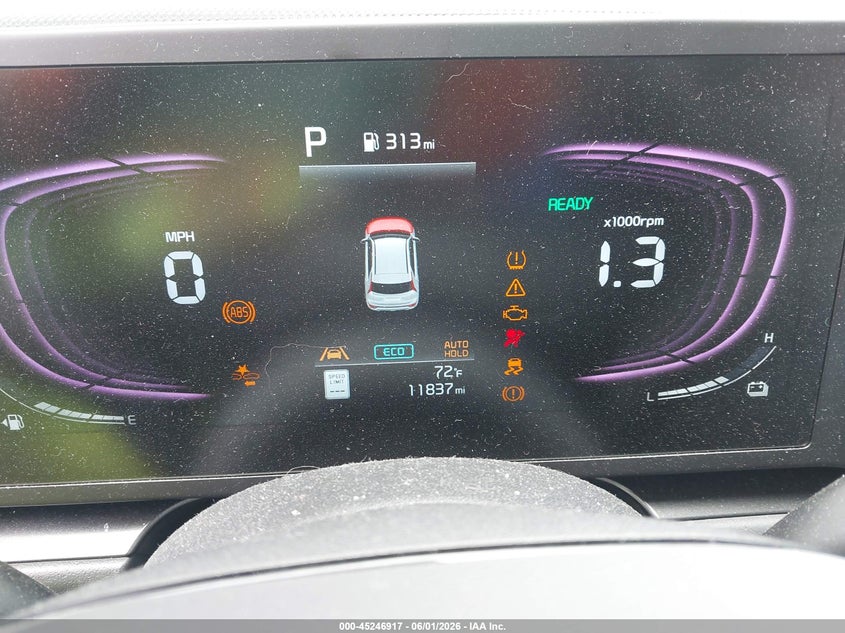 2025 Kia Niro VIN KNDCP3LE9S5231759 IAAI salvage auction — LEFT FRONT, Salvage Title, sold $5,200 on 2026-07-17 (photo 7)