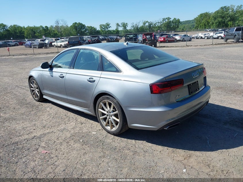 2017 Audi A6 VIN WAUG8AFC1HN058127 IAAI salvage auction — HAIL, Salvage Title, sold $5,650 on 2026-07-27 (photo 3)