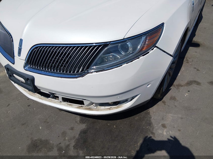 2014 Lincoln Mks VIN 1LNHL9DKXEG612341 IAAI salvage auction — FRONT END, Salvage Title, sold $1,000 on 2026-07-17 (photo 6)