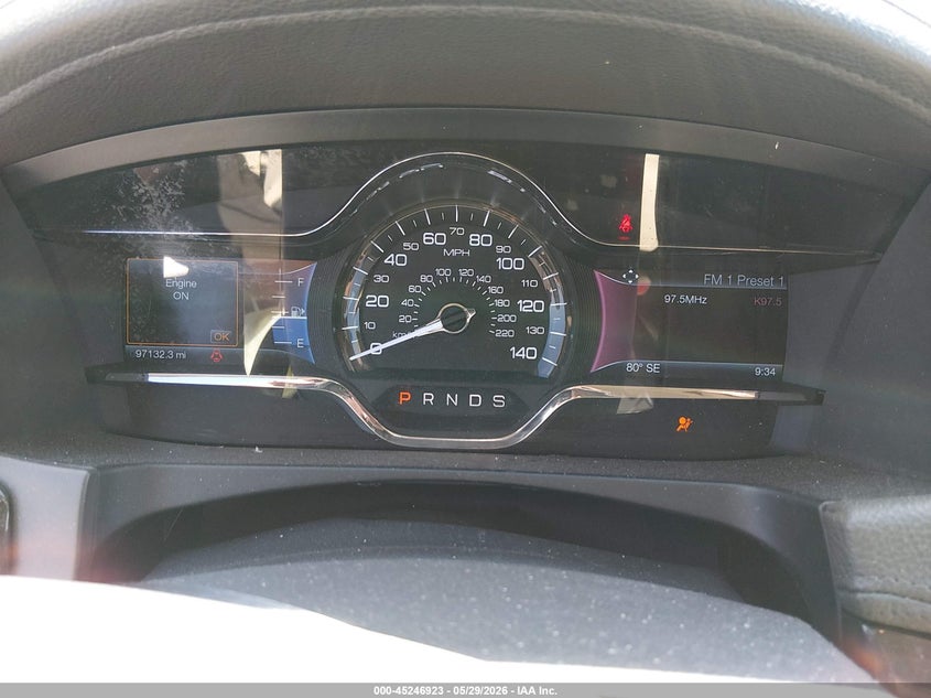2014 Lincoln Mks VIN 1LNHL9DKXEG612341 IAAI salvage auction — FRONT END, Salvage Title, sold $1,000 on 2026-07-17 (photo 7)
