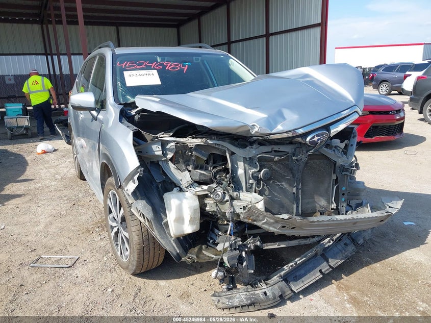 2019 Subaru Forester VIN JF2SKAUC3KH405868 IAAI salvage auction — FRONT END, Salvage Title, sold $1,625 on 2026-07-07 (photo 1)