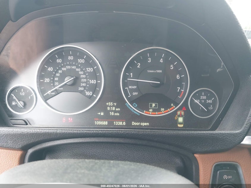 2013 BMW 3er VIN WBA3B9G56DNR89733 IAAI salvage auction — LEFT FRONT, Salvage Title, sold $3,300 on 2026-07-07 (photo 7)