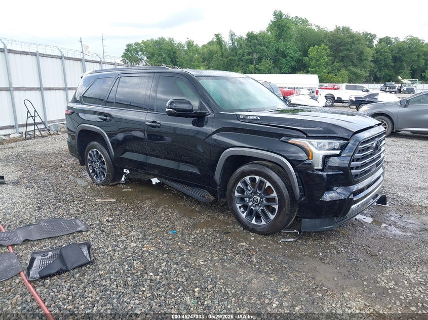 2024 Toyota Sequoia VIN 7SVAAABA8RX036333 IAAI salvage auction — SIDE, Salvage Title, sold $14,200 on 2026-07-30 (photo 1)