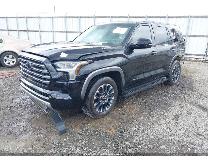 2024 Toyota Sequoia VIN 7SVAAABA8RX036333 IAAI salvage auction — SIDE, Salvage Title, sold $14,200 on 2026-07-30 (photo 2)