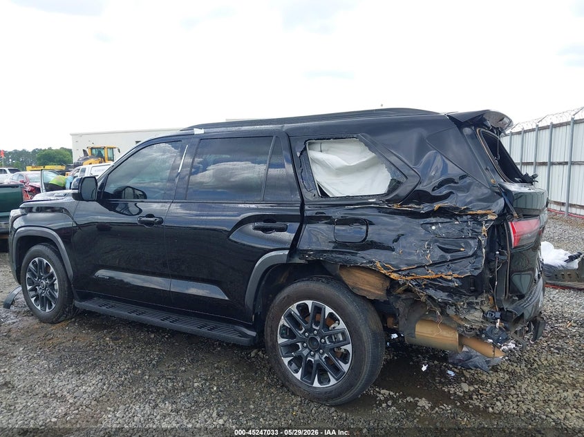 2024 Toyota Sequoia VIN 7SVAAABA8RX036333 IAAI salvage auction — SIDE, Salvage Title, sold $14,200 on 2026-07-30 (photo 6)