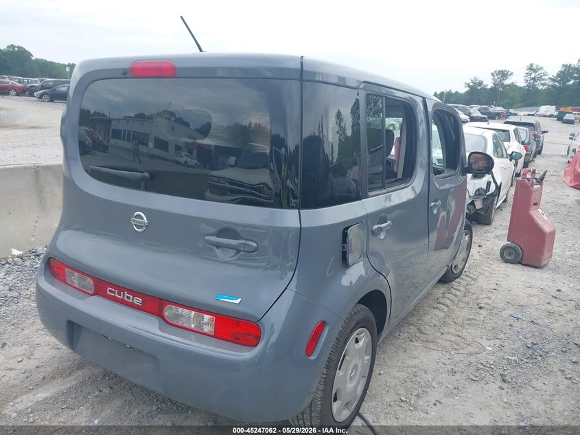 2013 Nissan Cube VIN JN8AZ2KR0DT300423 IAAI salvage auction — LEFT SIDE, Salvage Title, sold $325 on 2026-07-14 (photo 4)