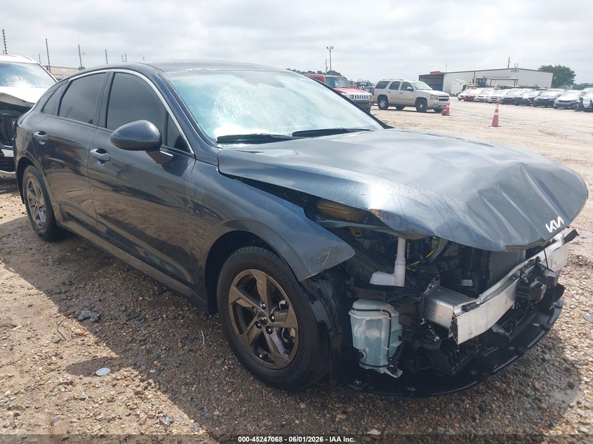 2024 Kia K5 VIN 5XXG14J22RG243727 IAAI salvage auction — FRONT END, Salvage Title, sold $3,650 on 2026-07-28 (photo 1)