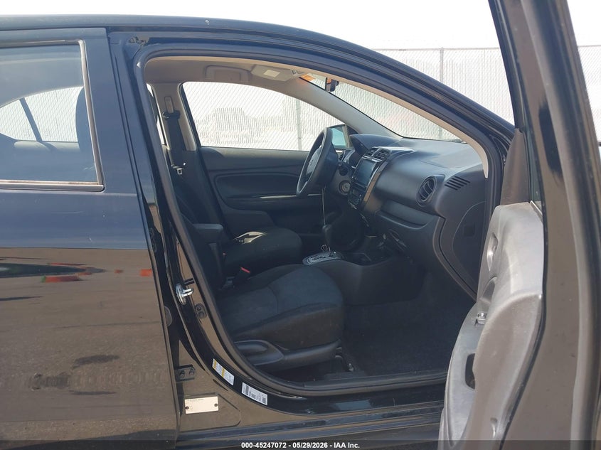 2023 Mitsubishi Mirage VIN ML32FUFJXPHF00876 IAAI salvage auction — RIGHT FRONT, Salvage Title, sold $1,600 on 2026-07-16 (photo 5)