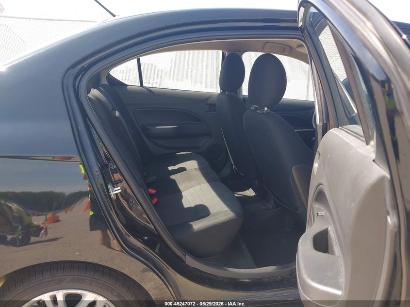 2023 Mitsubishi Mirage VIN ML32FUFJXPHF00876 IAAI salvage auction — RIGHT FRONT, Salvage Title, sold $1,600 on 2026-07-16 (photo 8)